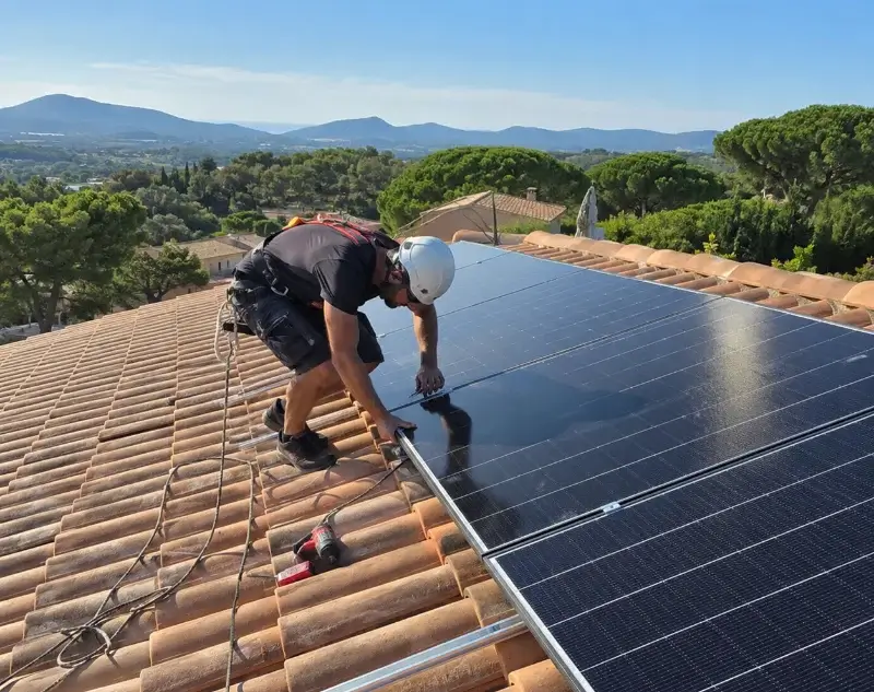 Installateur panneaux solaires Saint-Baudille-de-la-Tour — pose photovoltaïque sur toiture